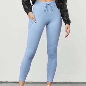 Alo Yoga Checkpoint Leggings Blue Skies